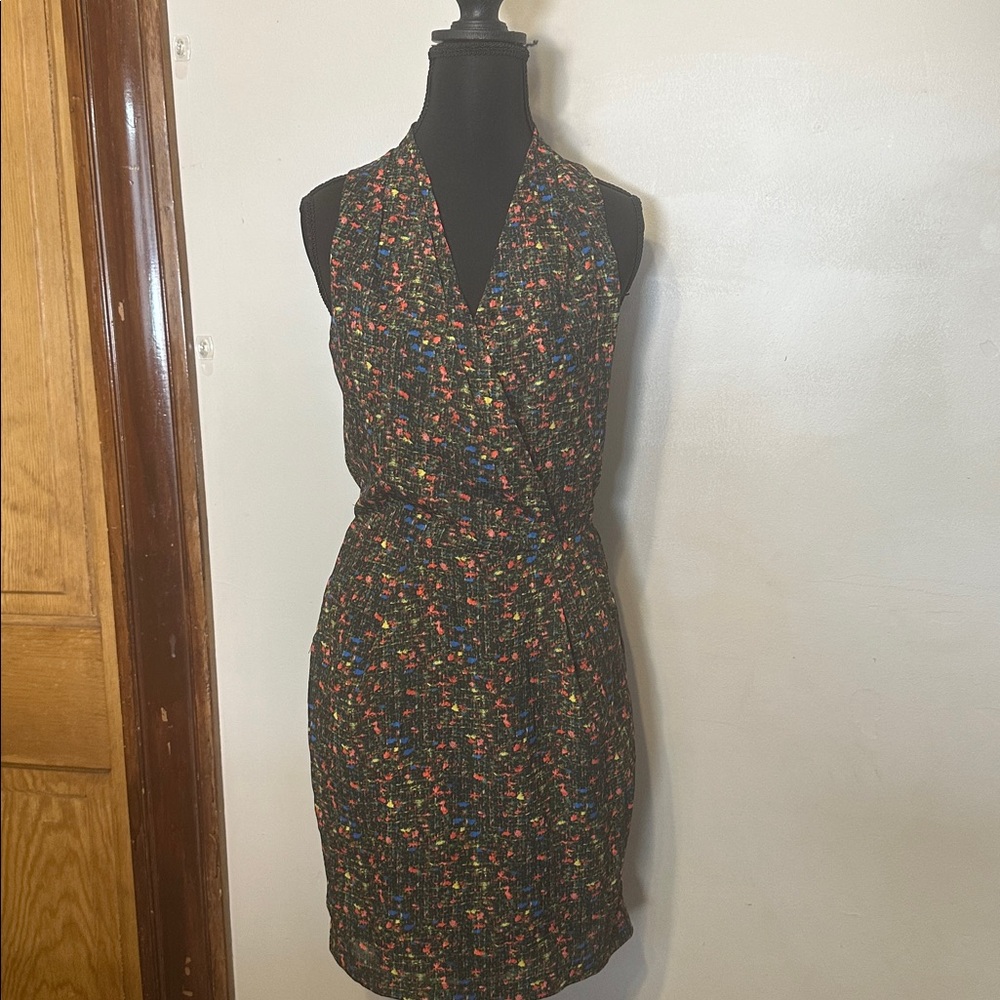 Adelyn Rae Multicolor Halter Dress